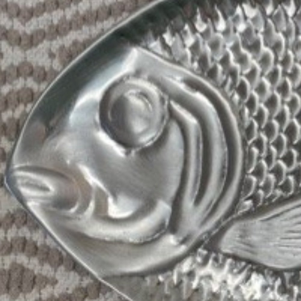 Large Silver Fish Serving Tray - Picture 9 of 10